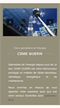 Mobile Screenshot of ceme-guerin.com