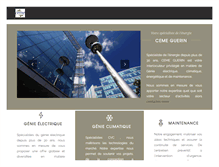Tablet Screenshot of ceme-guerin.com